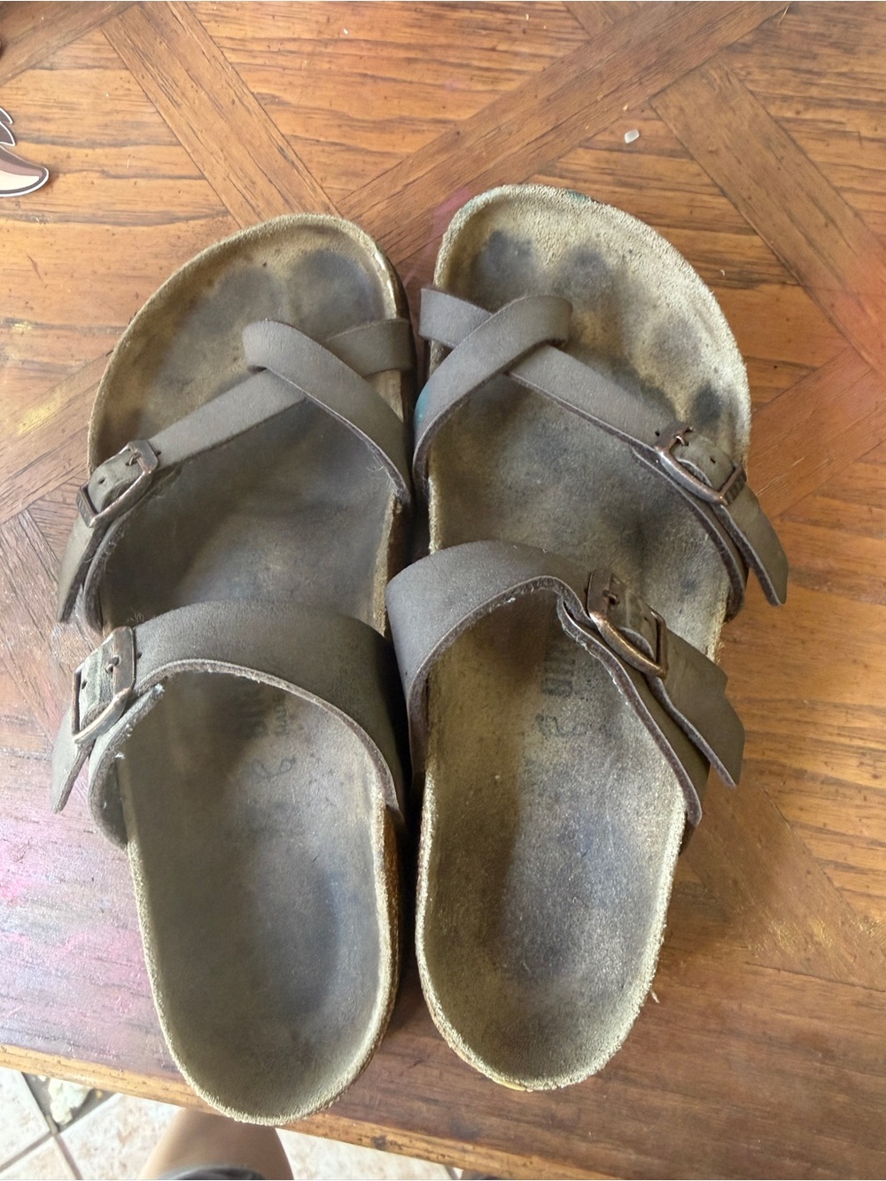 Birkenstock brown women's sandals